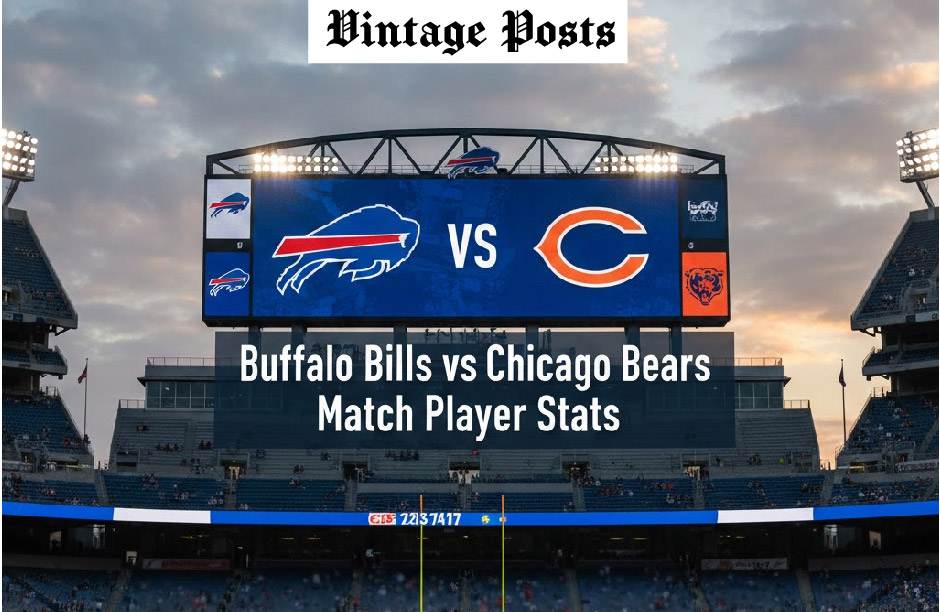 buffalo bills vs chicago bears match player stats